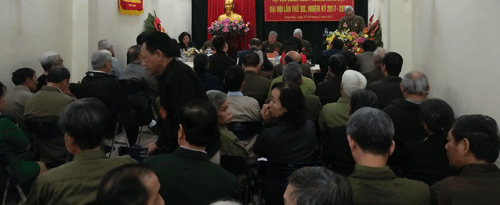 Hội Cựu chiến binh phường Hàng Bạc tổ chức Đại hội đại biểu lần thứ VII, nhiệm kỳ 2017 – 2022